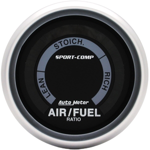 Manomètre de calcul de mélange air/essence «SPORT COMP» diamètre 52mm