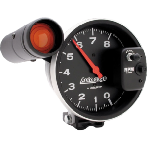 Compte tours «AUTOGAGE» diamètre 125mm avec shift light jusque 8.000 tours