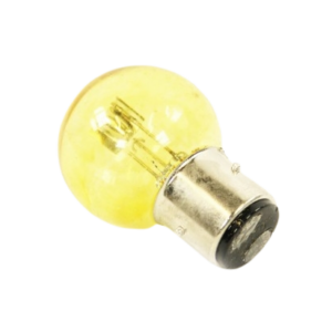 Ampoule code europe 6v jaune 45/40w culot CE 3 picots pour anciennes