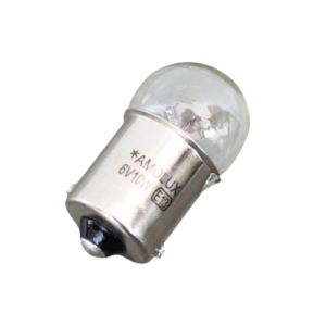 Ampoule graisseur simple filament 6V/10W culot type BA15S