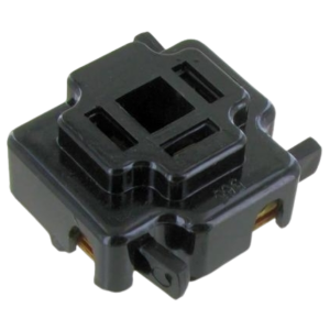 Connecteur 3 fiches en bakélite pour phare avant (fils d'alimentation à clipser)