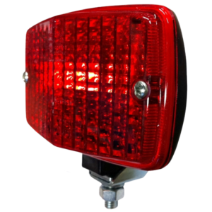 Feu anti-brouillard rouge coque plastique noire HELLA