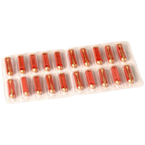 Blister de 20 fusibles de 16 ampères (rouge)