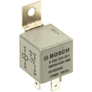 Relais 6 volts universel (5 broches)