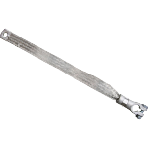 Tresse de masse-batterie avec cosse ( longueur 33cm )