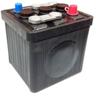 Batterie 6 Volts 66Ah "style origine" (livrée sans acide)