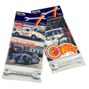 Clé à fourche 10x13mm - Edition limitée RON FLEMMING HOT VW's - avec autocollant California Look