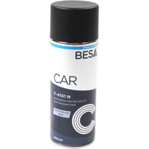 Peinture haute température noir mat spray 400 ml