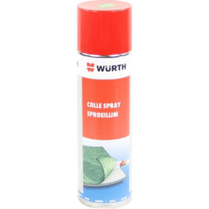 Aérosol de colle pour moquette ou ciel de toit