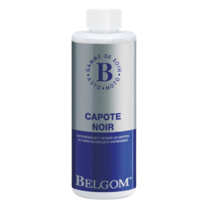 BELGOM® Rénovateur et imperméabilisant Capote Noire (500ml)