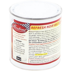Noir à chassis/cadres, au pinceau sans trace RESTOM®Refresh Noir 8820 (500ml)