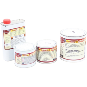 Kit peinture pour moteur de moto en alliages légers RESTOM®KPM 6000 noir