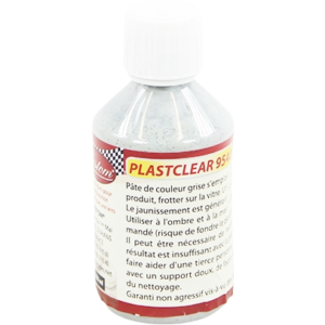 Élimine le jaunissement/rayures des VITRES SOUPLES de capote RESTOM®Plastclear 9540 (250ml)