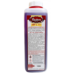 Liquide de frein SILICONE DOT 5 RESTOM®SBF L490 (500ml)