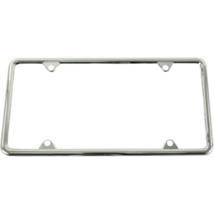 Entourage de plaque chromé