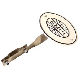 Support sur pare-choc avec plaque EMPI ovale