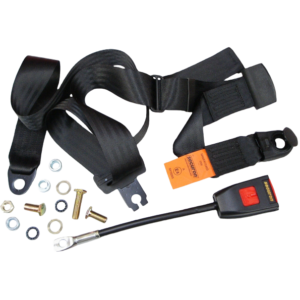 Ceinture sécurité avant noire manuelle (3 points d’attache)