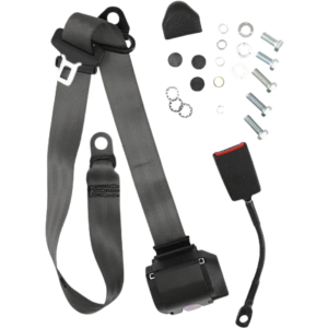 Ceinture sécurité avant grise à enrouleur (4 points d’attache)