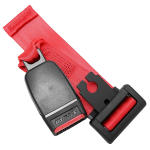 Extension de ceinture rouge avec boucle pour ceintures SECURON uniquement (longueur : 40cm)