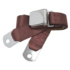 Ceinture style WOB 2 points gauche ou droite bordeaux