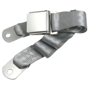 Ceinture style WOB 2 points gauche ou droite grise