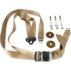 Ceinture style WOB 3 points gauche ou droite beige