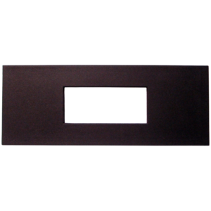 Facade noire universelle en plastique pour autoradio Retrosound