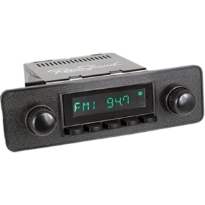 Autoradio RETROSOUND look "70's/80's" avec boitier HERMOSA