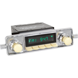 Autoradio RETROSOUND look "SAPPHIRE" avec boitier HERMOSA