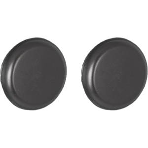 Set de 2 boutons de commande noir style Blaupunkt pour autoradio Retrosound