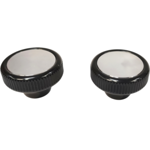 Set de 2 boutons de commande style Bronco pour autoradio Retrosound