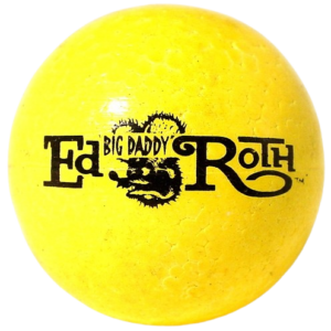 Boule d'antenne jaune big daddy