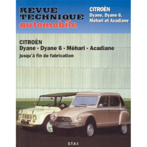 Revue technique automobile DYANE-MEHARI