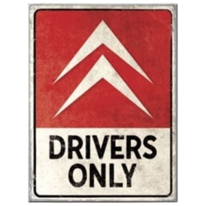 Magnet 6 x 8 cm Citroen - Drivers Only