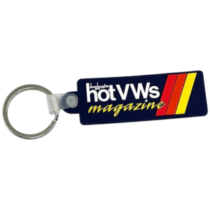 Porte-clés "HOT VW's" en PVC effet 3D