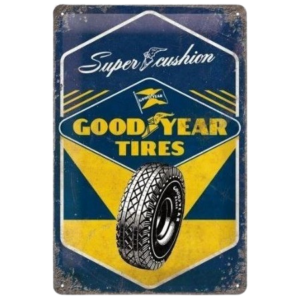 Tôle peinte emboutie 20x30cm Goodyear Cushion