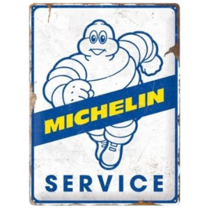 Tôle peinte emboutie 30x40cm Michelin - Service