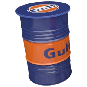 Plateau bleu GULF supérieur pour fût métal de 200L