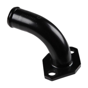 Coude acier pour durite d'eau sur carter moteur côté droit 1,9-2,1  8/82-7/92