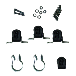 Kit fixation de tube intermédiaire et silencieux d'échappement, T4 1/1996-6/2003 2500cc TDI