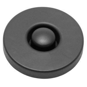 Capuchon noir sur palier de suspension avant