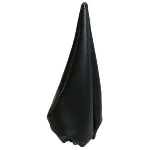 Soufflet de levier de vitesse en vinyl noir pour Golf 2