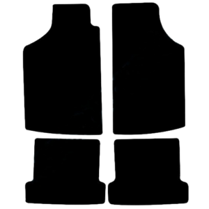 Kit de 4 tapis de sol noir pour Golf 1 berline