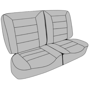 Housses de banquette arrière pour cabriolet