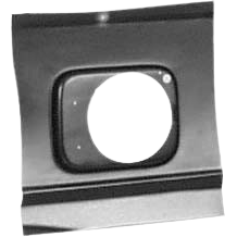 Tôle de réparation extérieure du trou d'entrée du réservoir de Golf 2