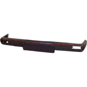 Pare-choc avant noir avec liseré rouge de Golf 2  -7/89