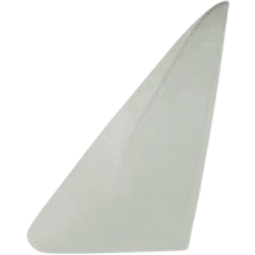 Déflecteur fixe clair de porte avant gauche pour Golf 1