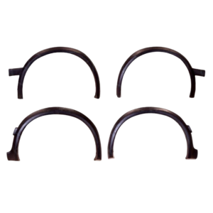 Kit de 4 extensions d'ailes de type origine de Golf 2 8/87-