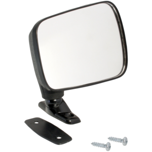 Rétroviseur droit noir non réglable pour Golf 1