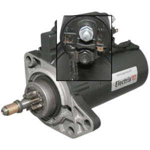 Démarreur pour boite automatique T4 9/1990-6/2003 2400cc Diesel et 2500cc TDI et T4 9/1990-6/2003 2500cc Essence